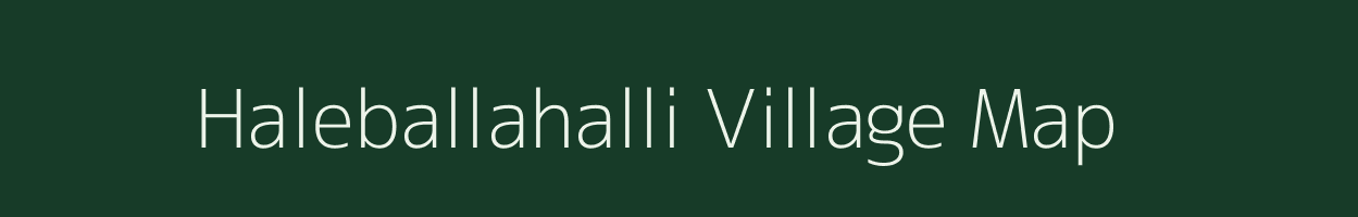 Haleballahalli village map in Karnataka