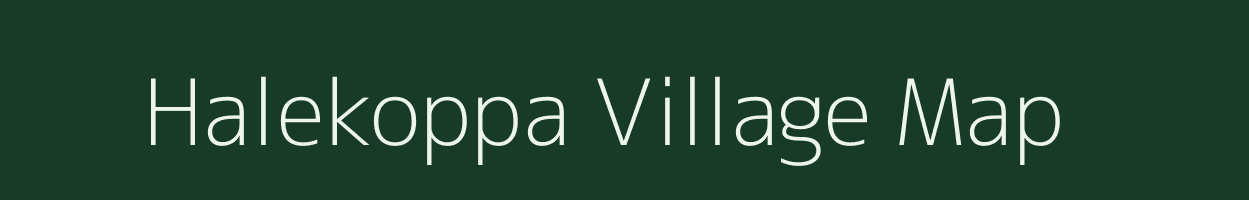 Halekoppa village map in Karnataka