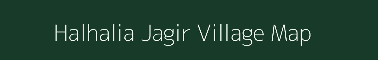 Halhalia Jagir village map in Bihar