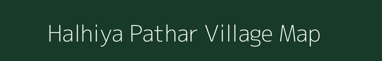 Halhiya Pathar village map in Jharkhand