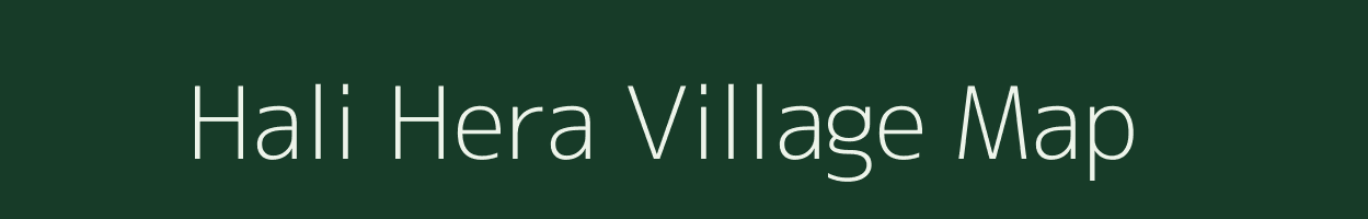 Hali Hera village map in Rajasthan