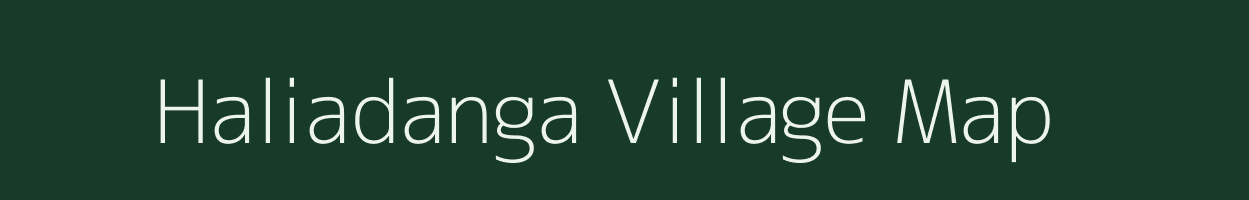 Haliadanga village map in West Bengal