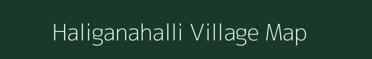 Haliganahalli village map in Karnataka