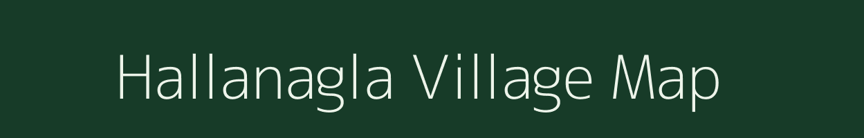 Hallanagla village map in Uttar Pradesh