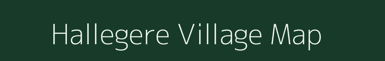 Hallegere village map in Karnataka
