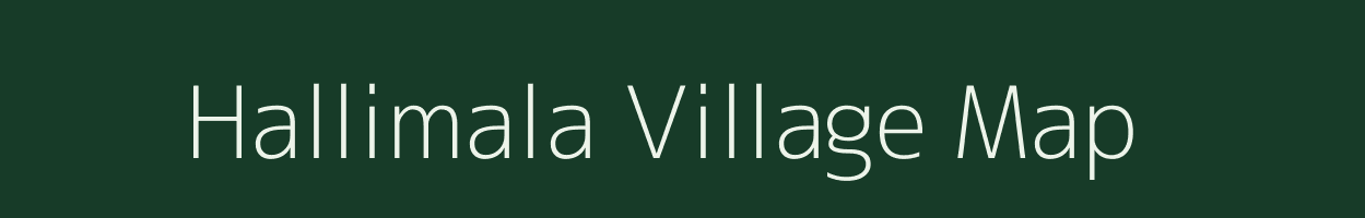 Hallimala village map in Karnataka