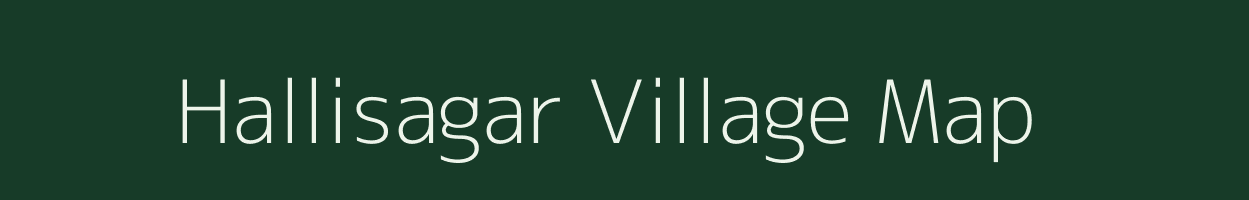 Hallisagar village map in Karnataka