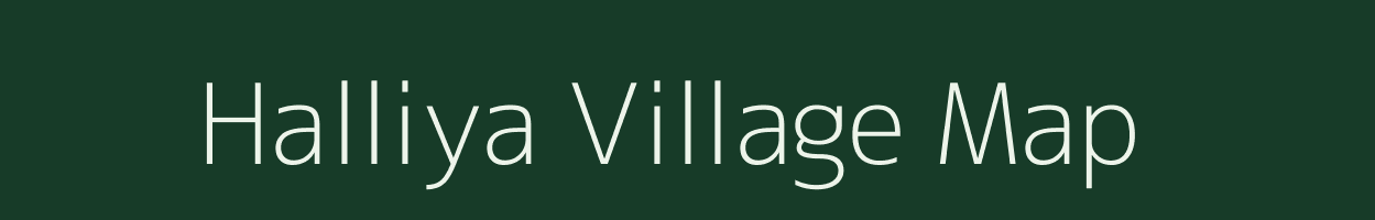Halliya village map in Uttar Pradesh