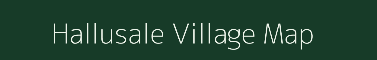 Hallusale village map in Karnataka