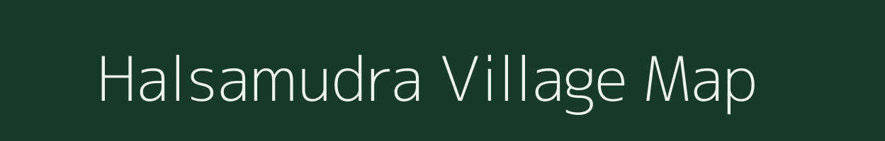 Halsamudra village map in Karnataka