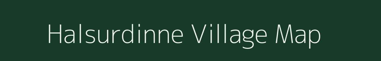 Halsurdinne village map in Karnataka