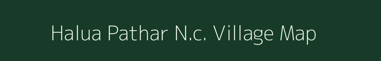 Halua Pathar N.c. village map in Assam