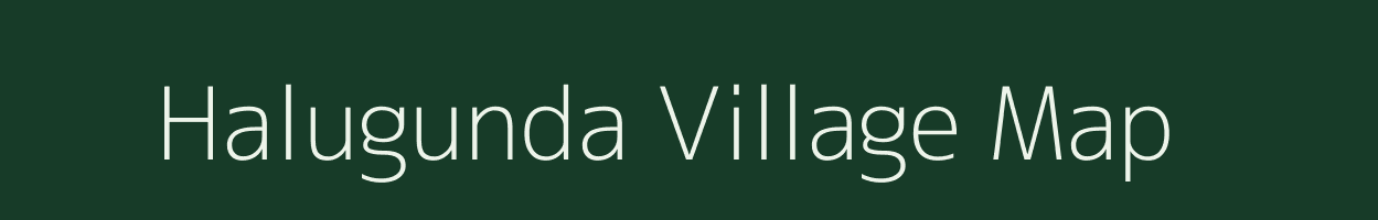 Halugunda village map in Karnataka