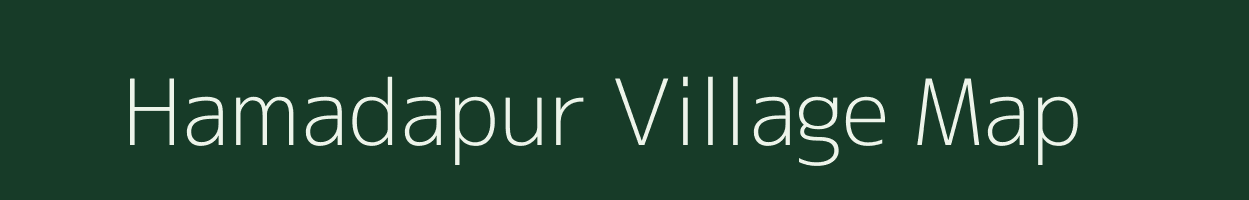 Hamadapur village map in Maharashtra