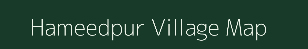 Hameedpur village map in Rajasthan