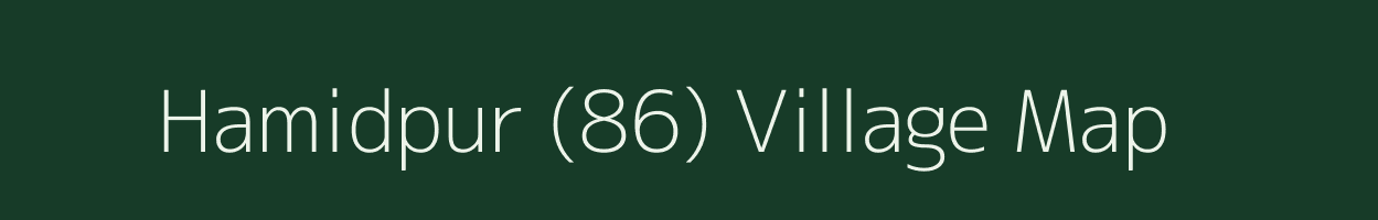 Hamidpur (86) village map in Haryana