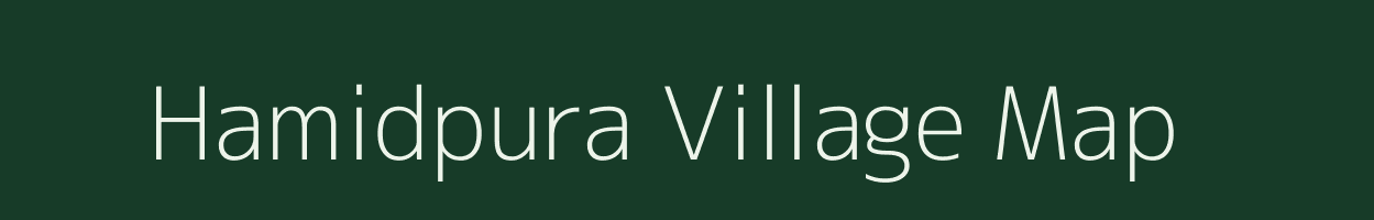 Hamidpura village map in Madhya Pradesh