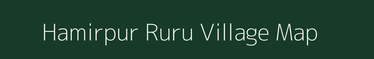 Hamirpur Ruru village map in Uttar Pradesh