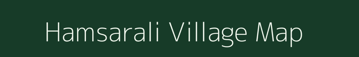 Hamsarali village map in Andhra Pradesh