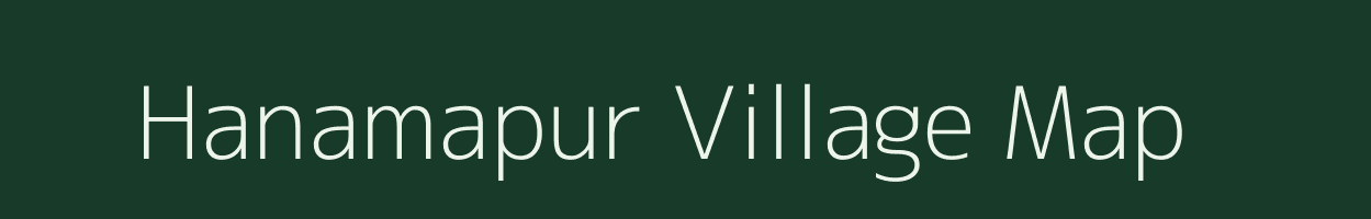 Hanamapur village map in Karnataka