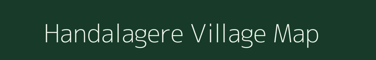 Handalagere village map in Karnataka