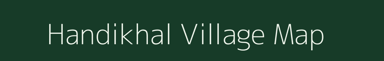 Handikhal village map in Odisha