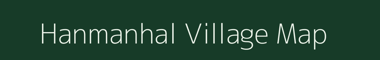 Hanmanhal village map in Karnataka