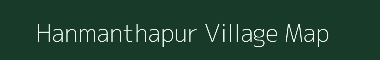 Hanmanthapur village map in Andhra Pradesh