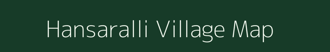 Hansaralli village map in Odisha