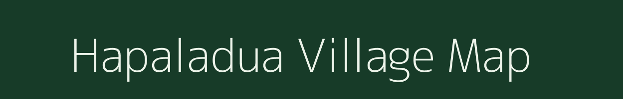 Hapaladua village map in Odisha