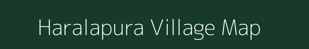 Haralapura village map in Karnataka