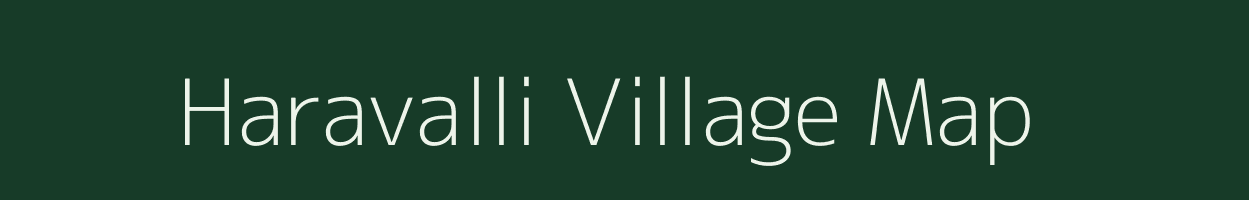 Haravalli village map in Karnataka