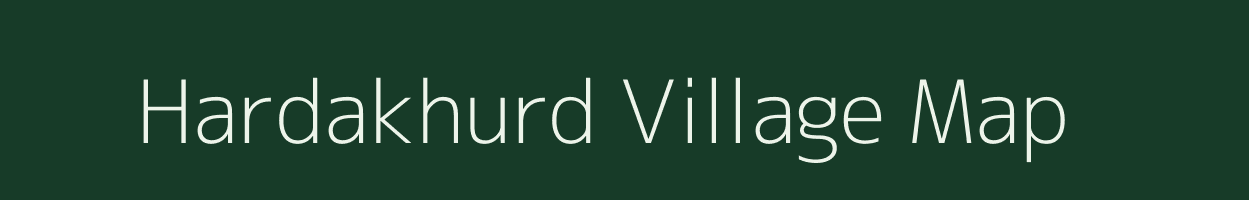 Hardakhurd village map in Madhya Pradesh