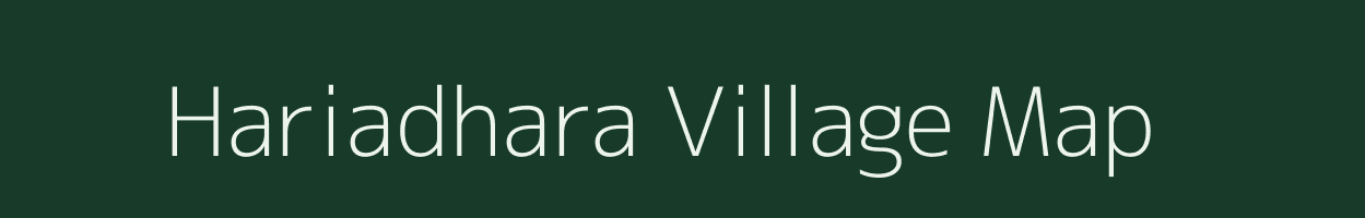 Hariadhara village map in West Bengal