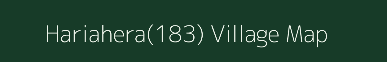 Hariahera(183) village map in Haryana