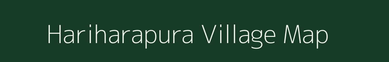 Hariharapura village map in Karnataka