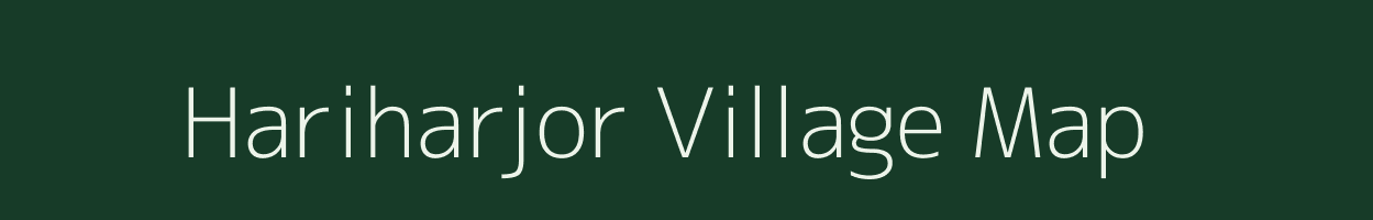 Hariharjor village map in Odisha