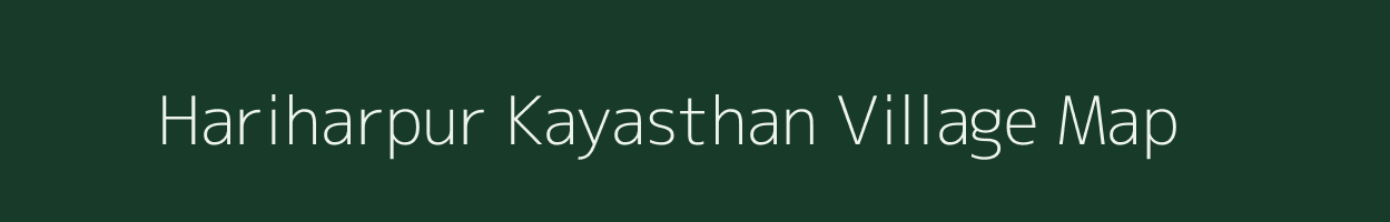 Hariharpur Kayasthan village map in Uttar Pradesh