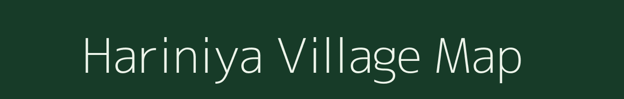 Hariniya village map in Jharkhand