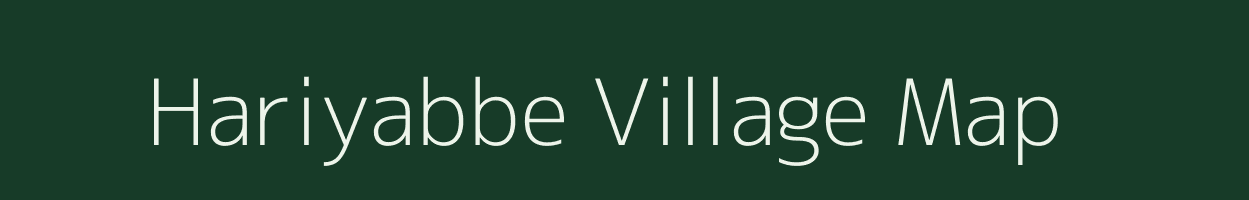 Hariyabbe village map in Karnataka