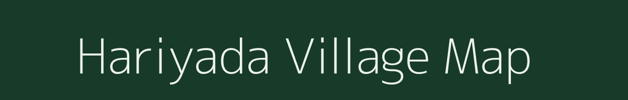 Hariyada village map in Rajasthan