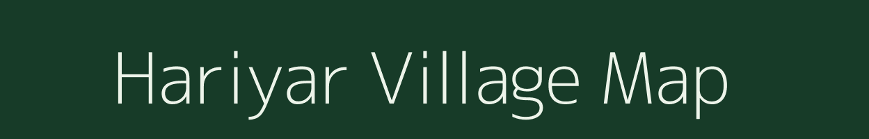 Hariyar village map in Rajasthan