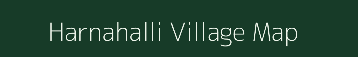 Harnahalli village map in Karnataka