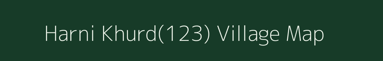 Harni Khurd(123) village map in Haryana