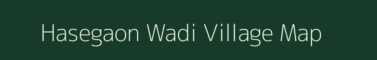 Hasegaon Wadi village map in Maharashtra