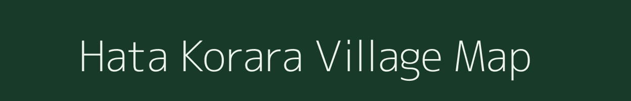 Hata Korara village map in Bihar