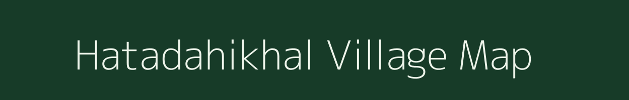 Hatadahikhal village map in Odisha