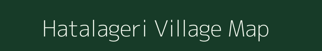 Hatalageri village map in Karnataka