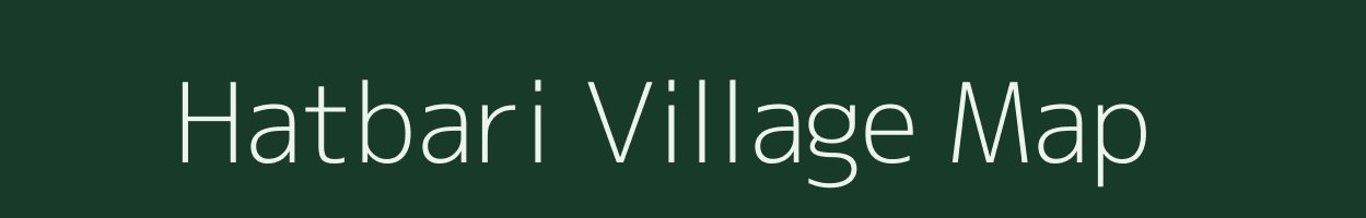 Hatbari village map in Jharkhand