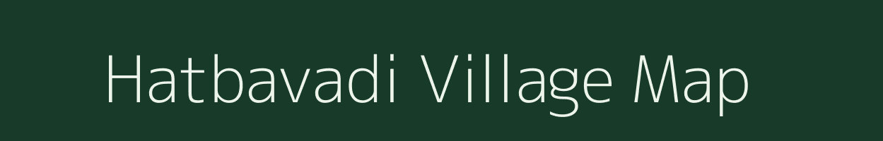 Hatbavadi village map in Madhya Pradesh